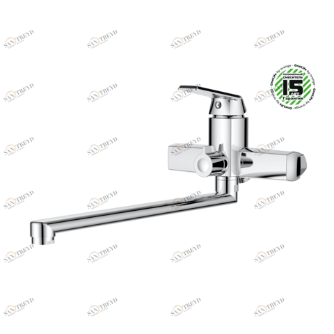 Orange OneLife P02-211cr полимерный смеситель для ванны/душа Графит sun-id-1517335