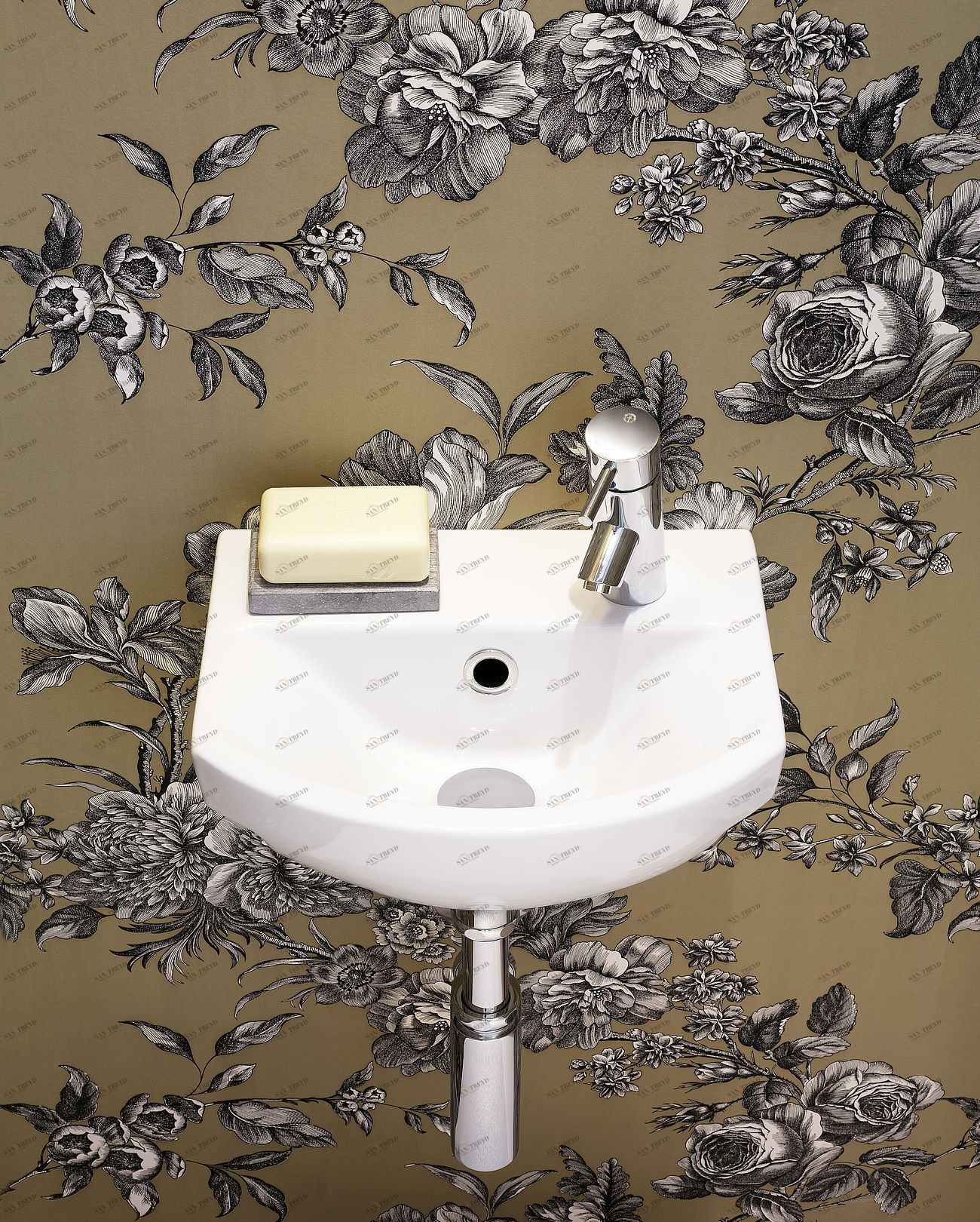 53939R01 Подвесная раковина настенная овальная Gustavsberg  белая 