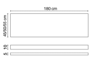 Столешница из керамогранита CERAMICA FONDOVALLE SHAPE ARCH-00042953 - Вид №8