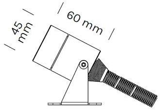 Olev Регулируемый светодиодный металлический проектор для улицы Dot DOT 2.0 sun-id-1515155 - Вид №4