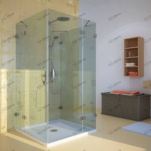 Душевая кабина 95x95 GK-005 стекло прозрачное GUTEWETTER LUX SQUARE 95X95GK005