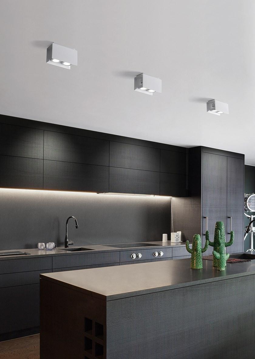 Tecnico Многофункциональный регулируемый точечный светильник для гипсового потолка  T259 - t260  - Вид №3