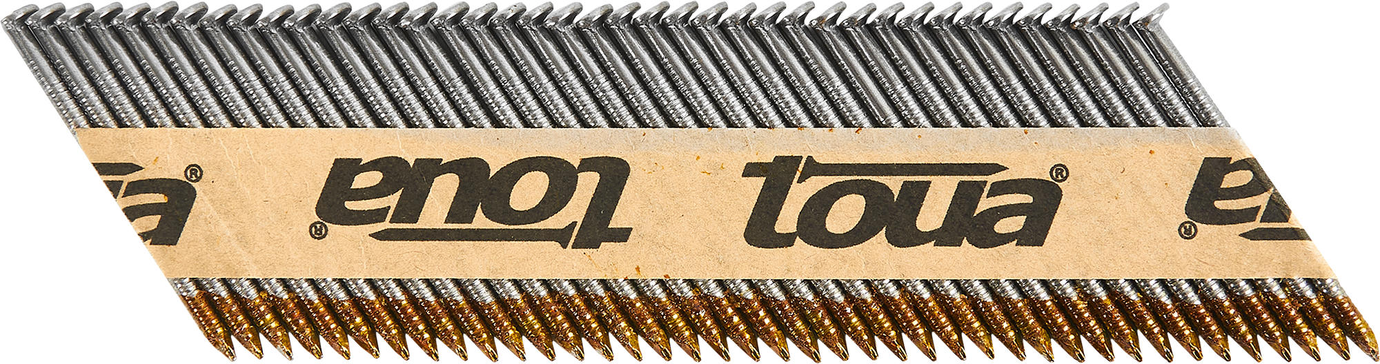 89070438 Гвозди по дереву рифленые 28750RIBRT 2.87x50 мм, 3000 шт. STLM-0077950 TOUA  - Вид №1
