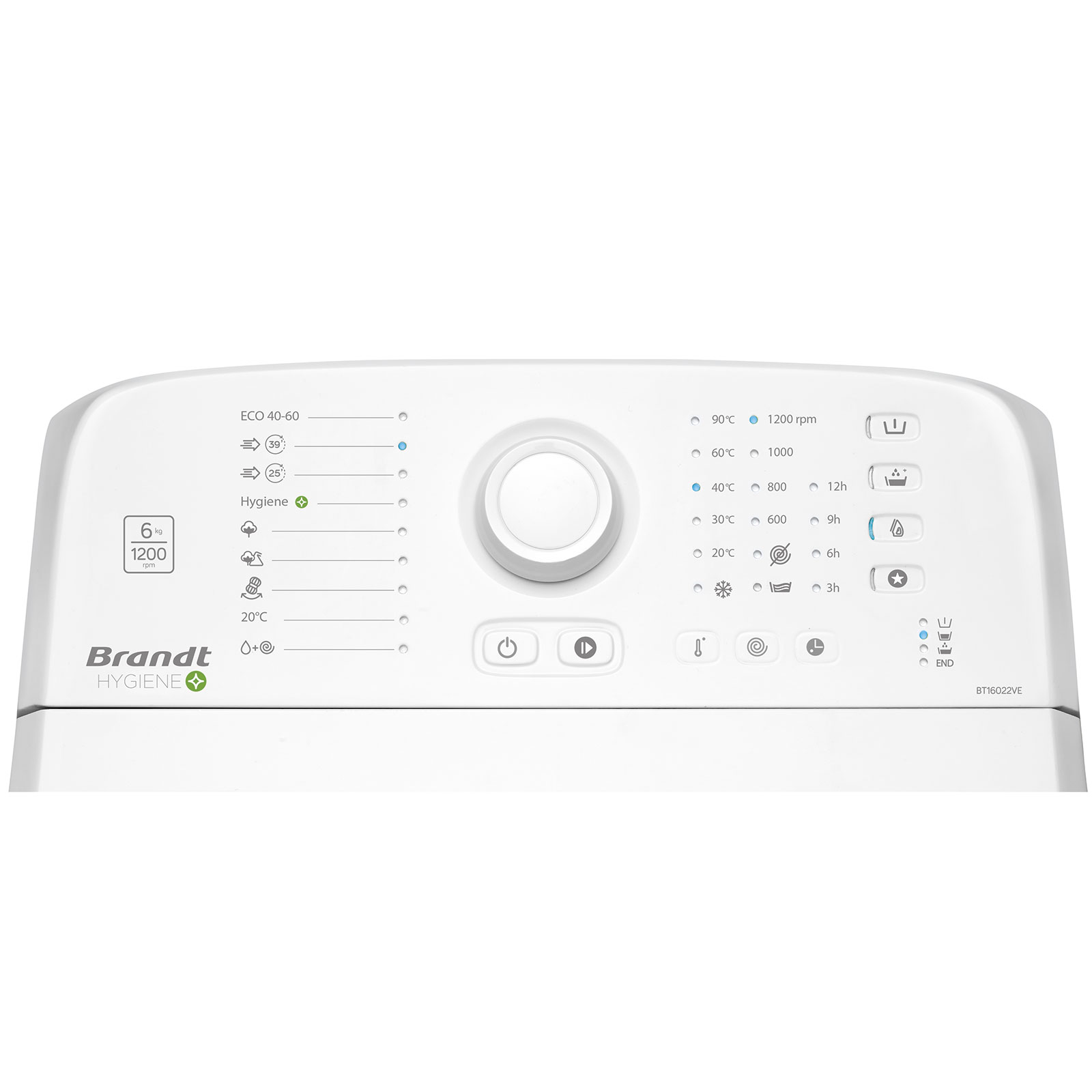 9242130 Стиральная машина BRANDT BT16022VE белый STDN-0134506 - Вид №1