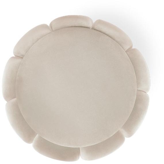 Essential Home Круглый пуф из ткани Florence sun-id-1506235 - Вид №2