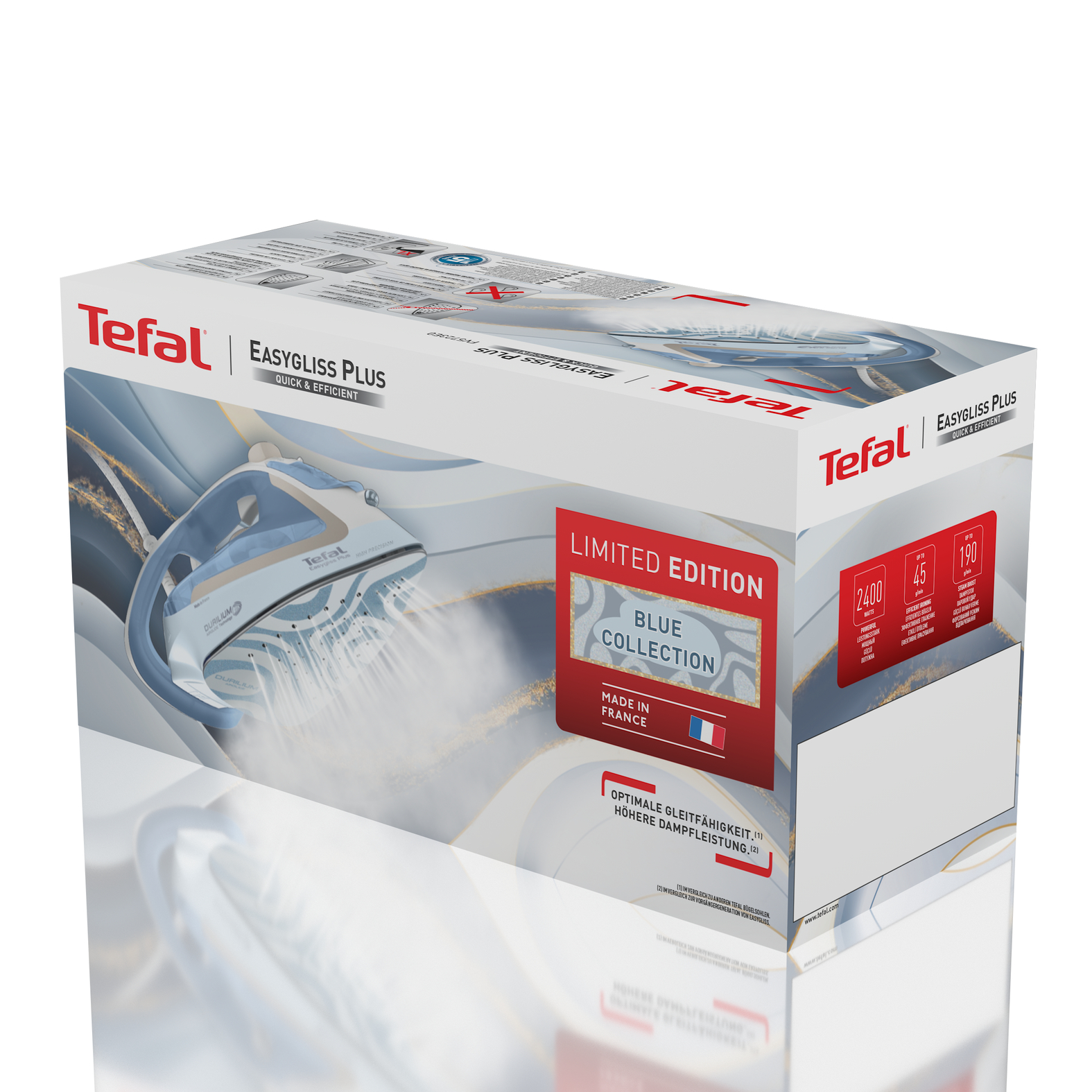 9254699 Утюг Tefal FV5723E0 голубой STDN-0145029 - Вид №1