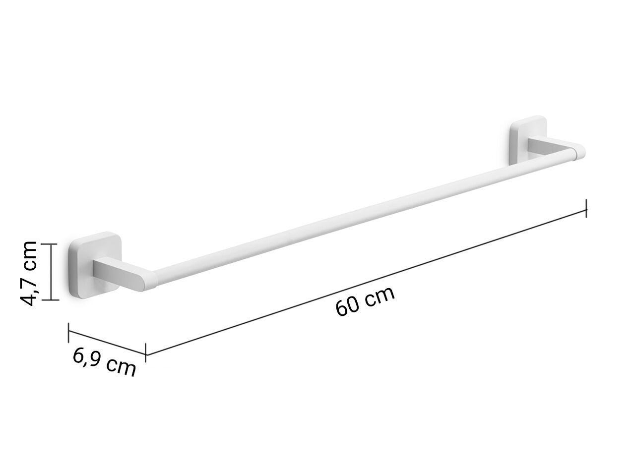 Держатель для полотенец из нержавеющей стали GEDY Тонга ARCH-00121450 - Вид №19