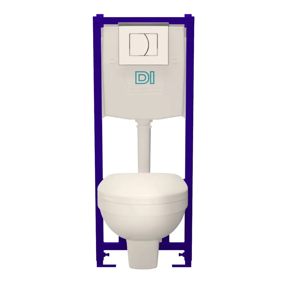 ROSA Рио Люкс — подвесной унитаз с инсталляцией и системой экономного смыва 84815552 STLM-0055559