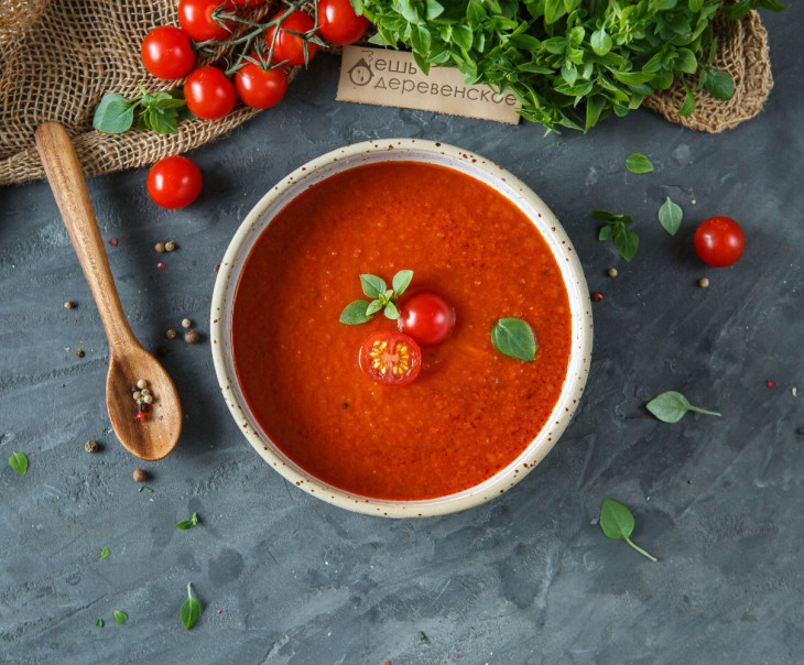 5432 Крем-суп томатный Вкусляндия  - Вид №3