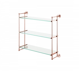 Gentry Home Керамический держатель стакана Queen Розовое золото GH102881