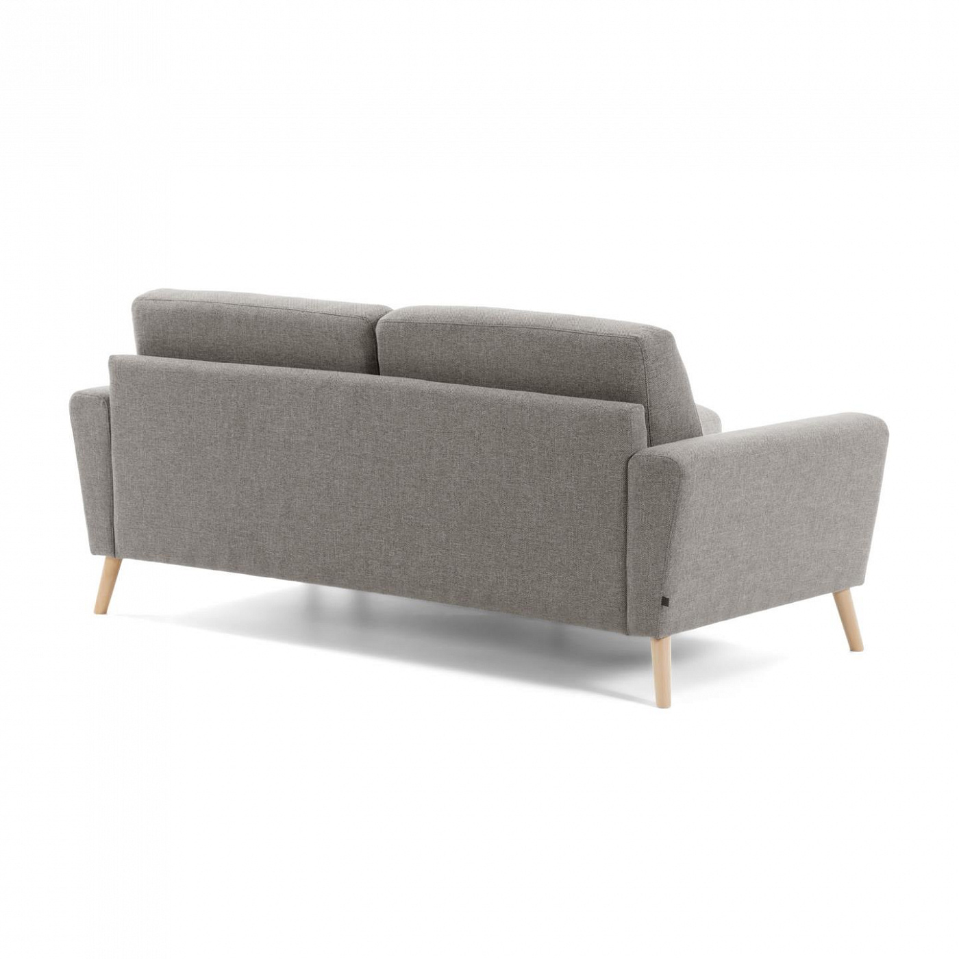 070075 Диван-шезлонг Guy 2х местный серый La Forma Narnia  - Вид №1