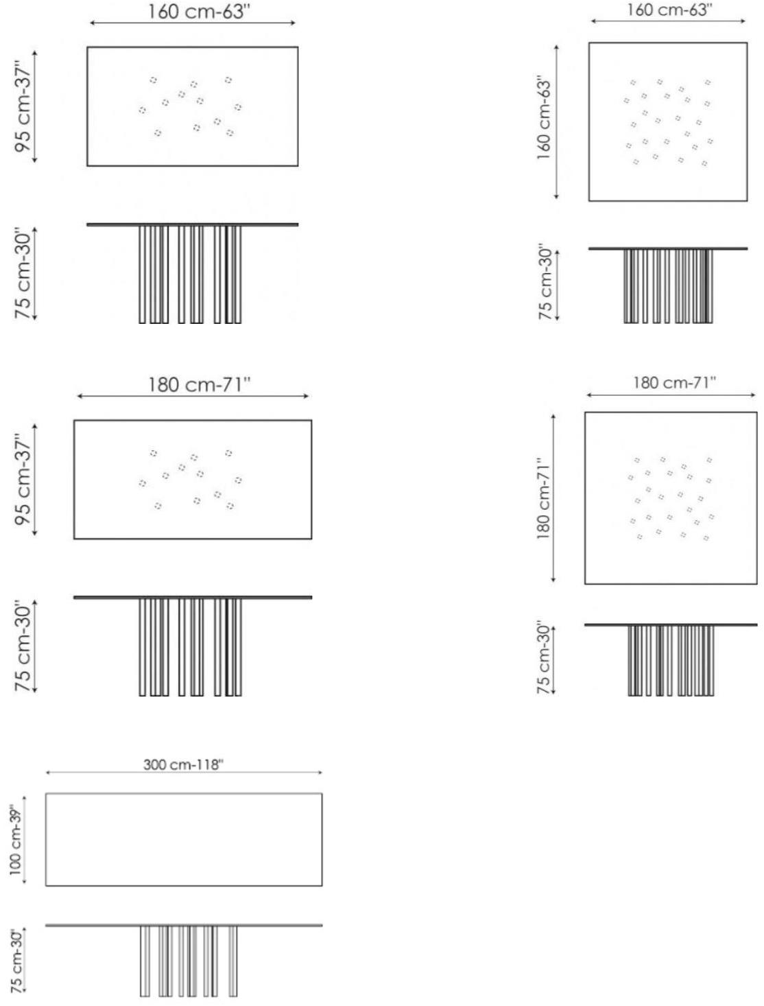 Bonaldo Стол из стали и стекла sun-id-1455904 - Вид №4