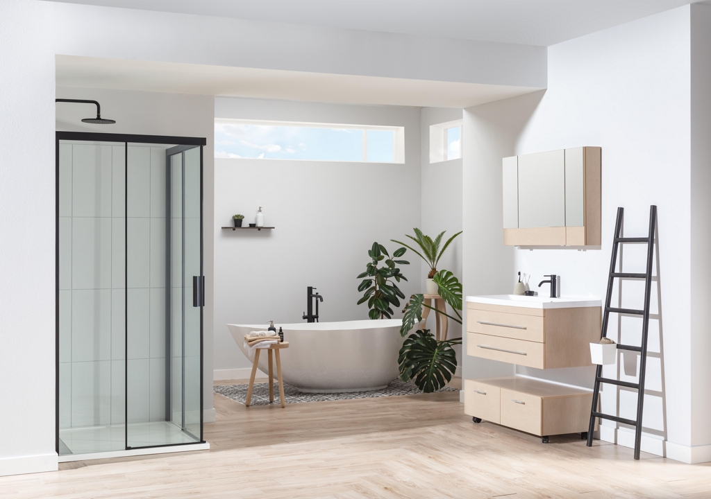 Тумба с раковиной Aquanet Нота NEW 100 светлый дуб 0017149700204096 - Вид №10