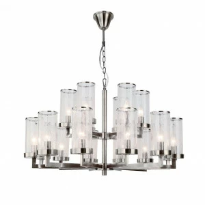 Подвесная люстра Favourite Assembly 2374-18P FAVOURITE ДИЗАЙНЕРСКИЕ, ASSEMBLY 313625 Белый;серебро