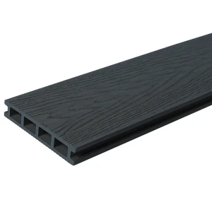 Террасная доска ДПК CM Decking Vintage цвет Эбен 4000x140x25 мм двусторонняя вельвет/структура дерева 0.56 м²