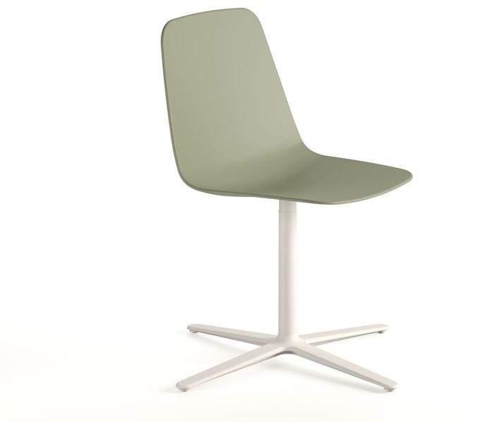 Viccarbe Вращающееся кресло из полипропилена с 4-мя спицами Maarten plastic sun-id-1460932 - Вид №2