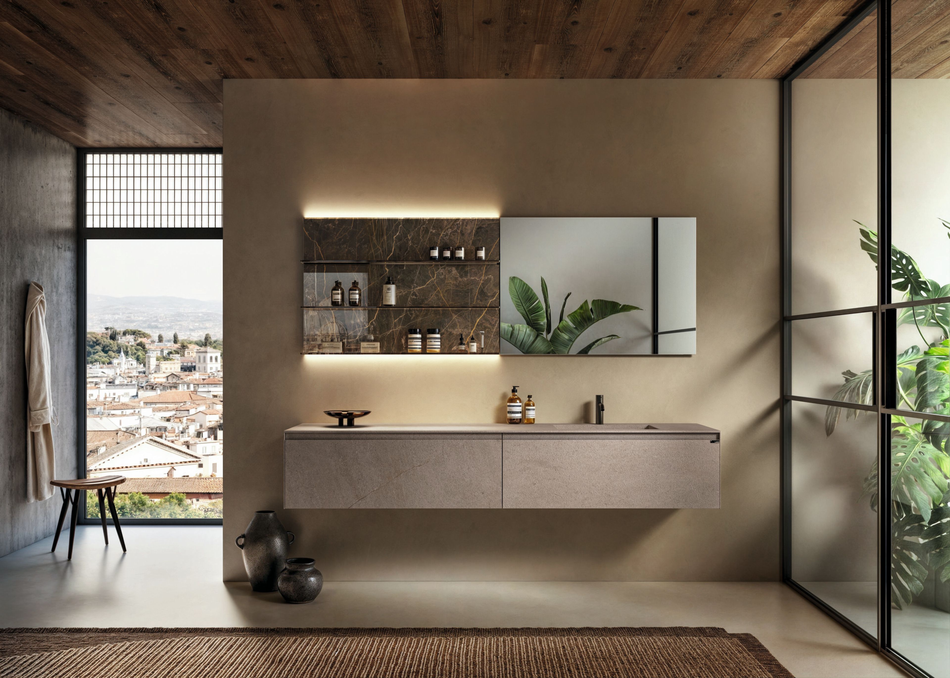 Встраиваемый прямоугольный умывальник MDI by INALCO® Lago KLIF ARCH-00139010 - Вид №1