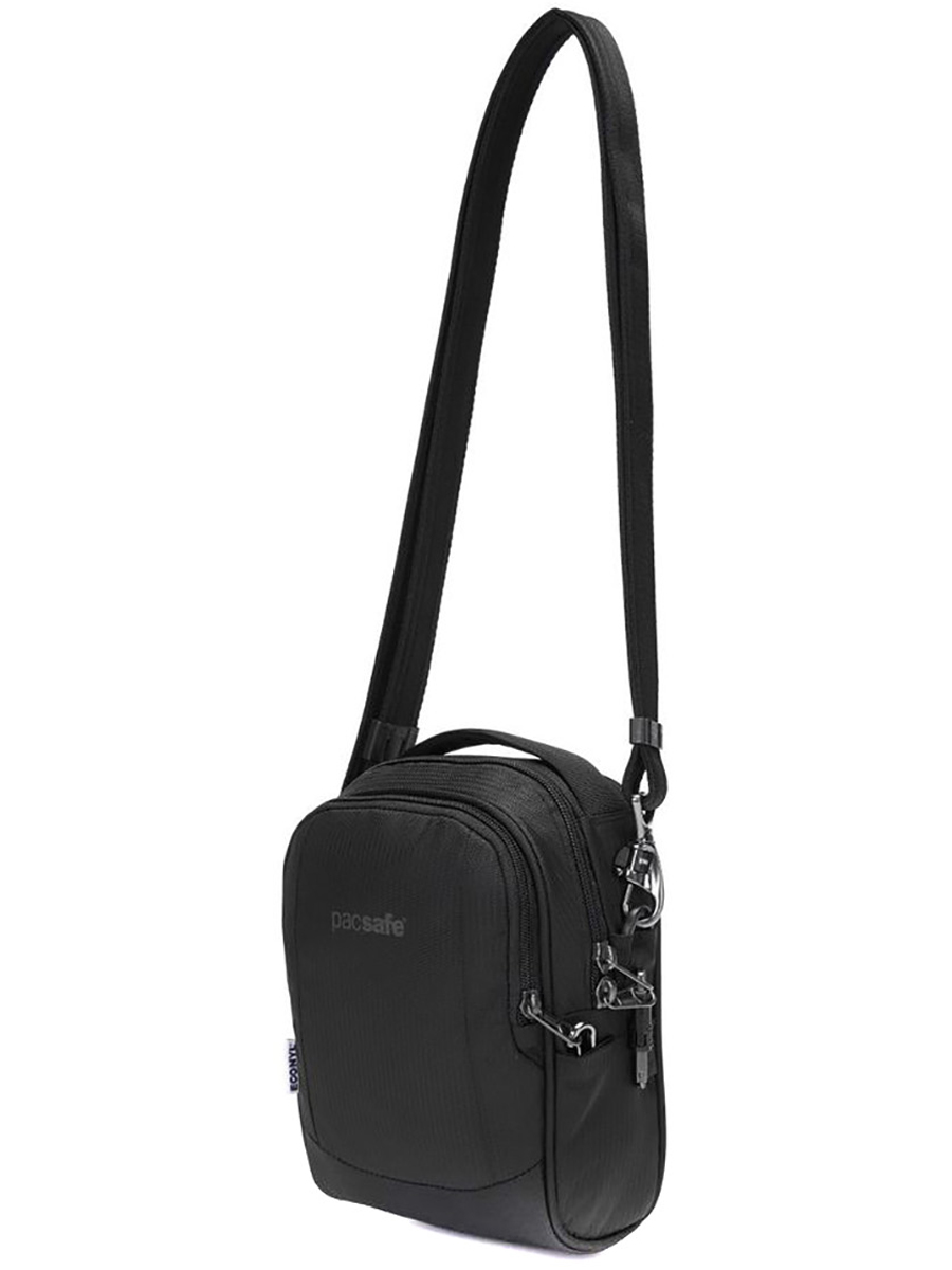 40115138 Сумка-антивор LS100 ECONYL® Anti-Theft Recycled Crossbody Bag PacSafe Metrosafe  - Вид №4
