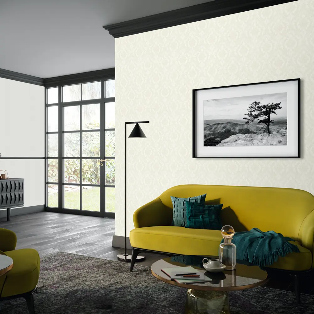 Обои флизелиновые Erismann Crispy 1.06 м ЭР12062-02 бежевые STLM-2001066 - Вид №2