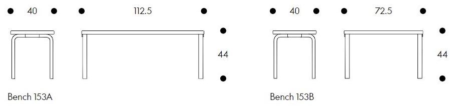 Artek Скамейка из дерева L-leg sun-id-1382641 - Вид №10