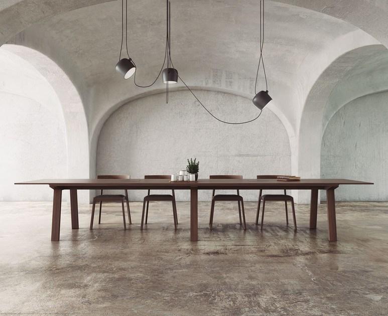 Punt Прямоугольный стол из массива дерева sun-id-1457409 - Вид №4