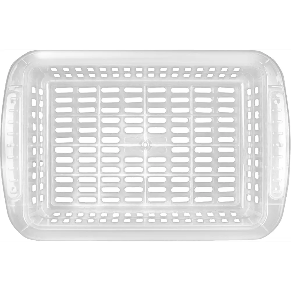 Корзинки 30x20x10 см пластик без крышки цвет прозрачный 3 шт 83028627 STLM-2038345 Santreyd Набор корзинок - Вид №3