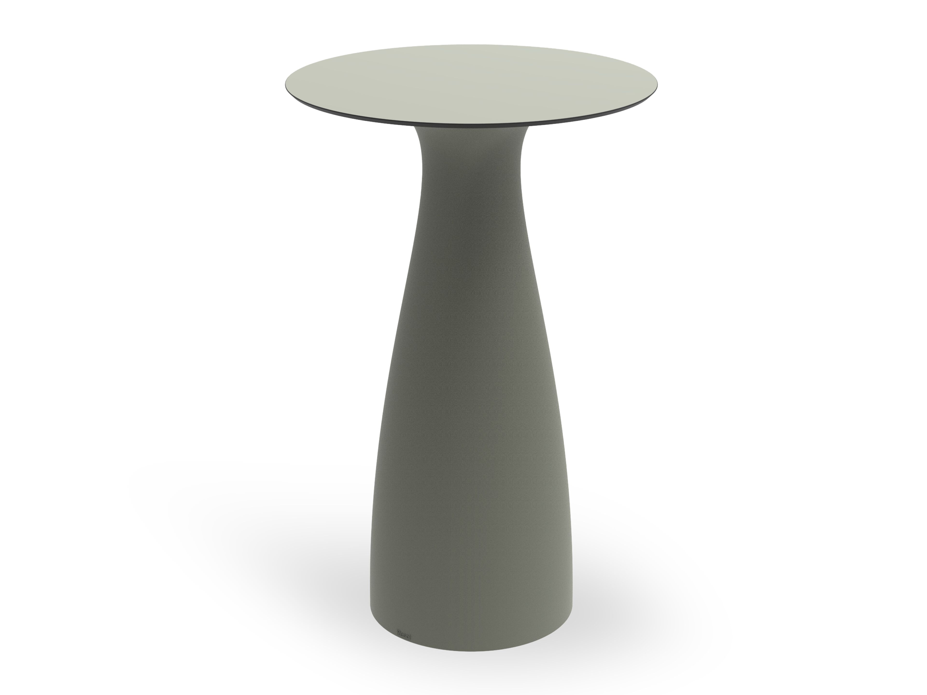 Высокий круглый стол из HPL и полиэтилена Resol Baobab ARCH-00020237