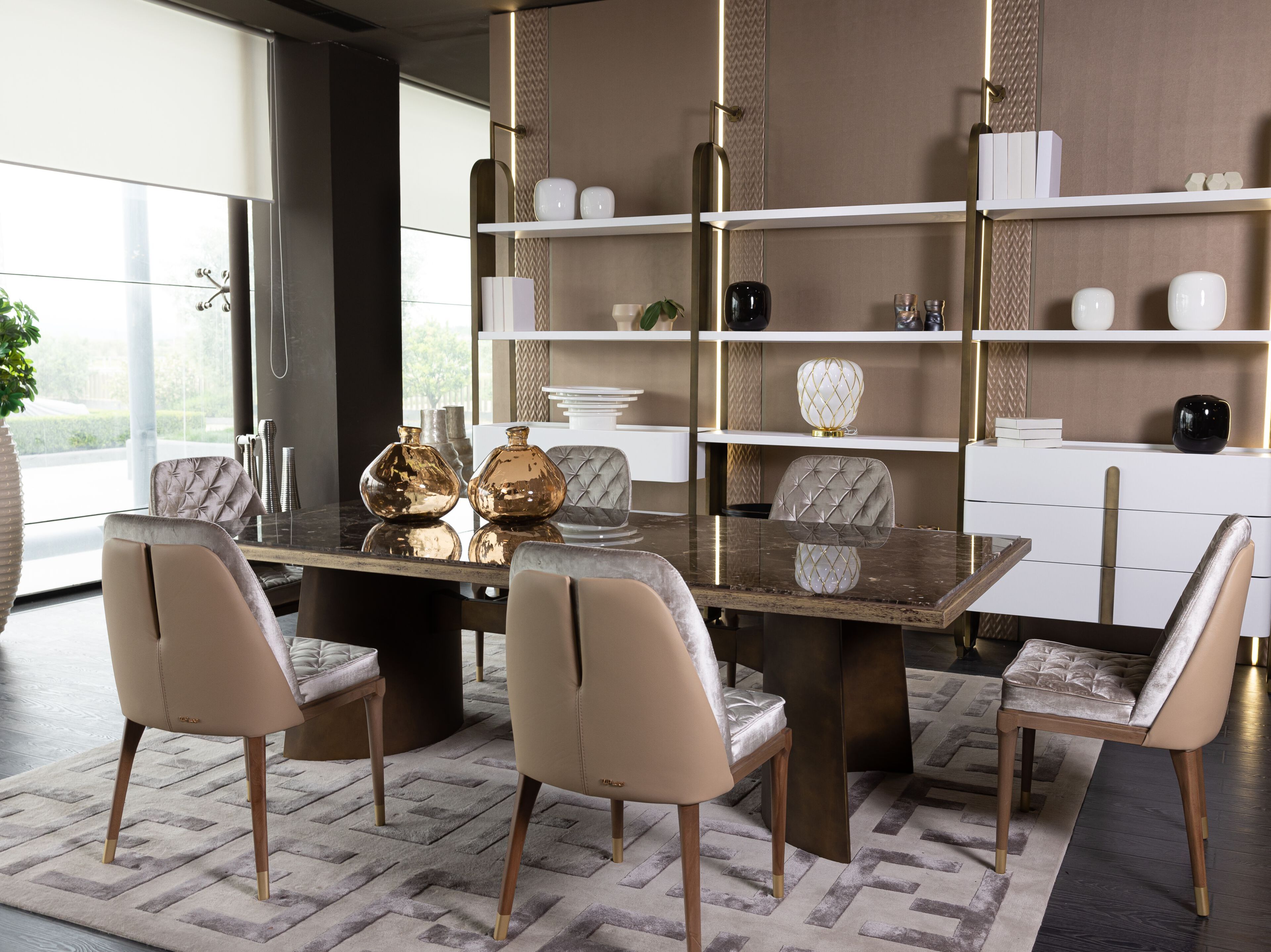 Прямоугольный обеденный стол ABLE FRANKA ARCH-00088882