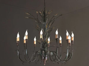 OFFICINACIANI Люстра из железа непрямого света Grano Hl1034ch-12