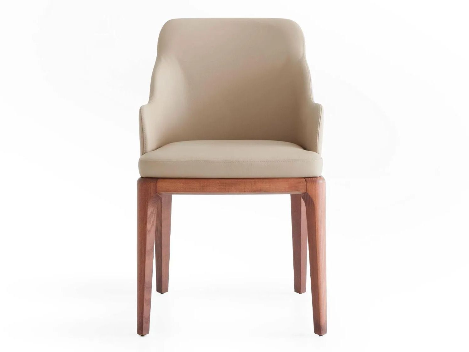 Кожаный мягкий стул с подлокотниками Morica Design Haute Couture ARCH-00086483 - Вид №1