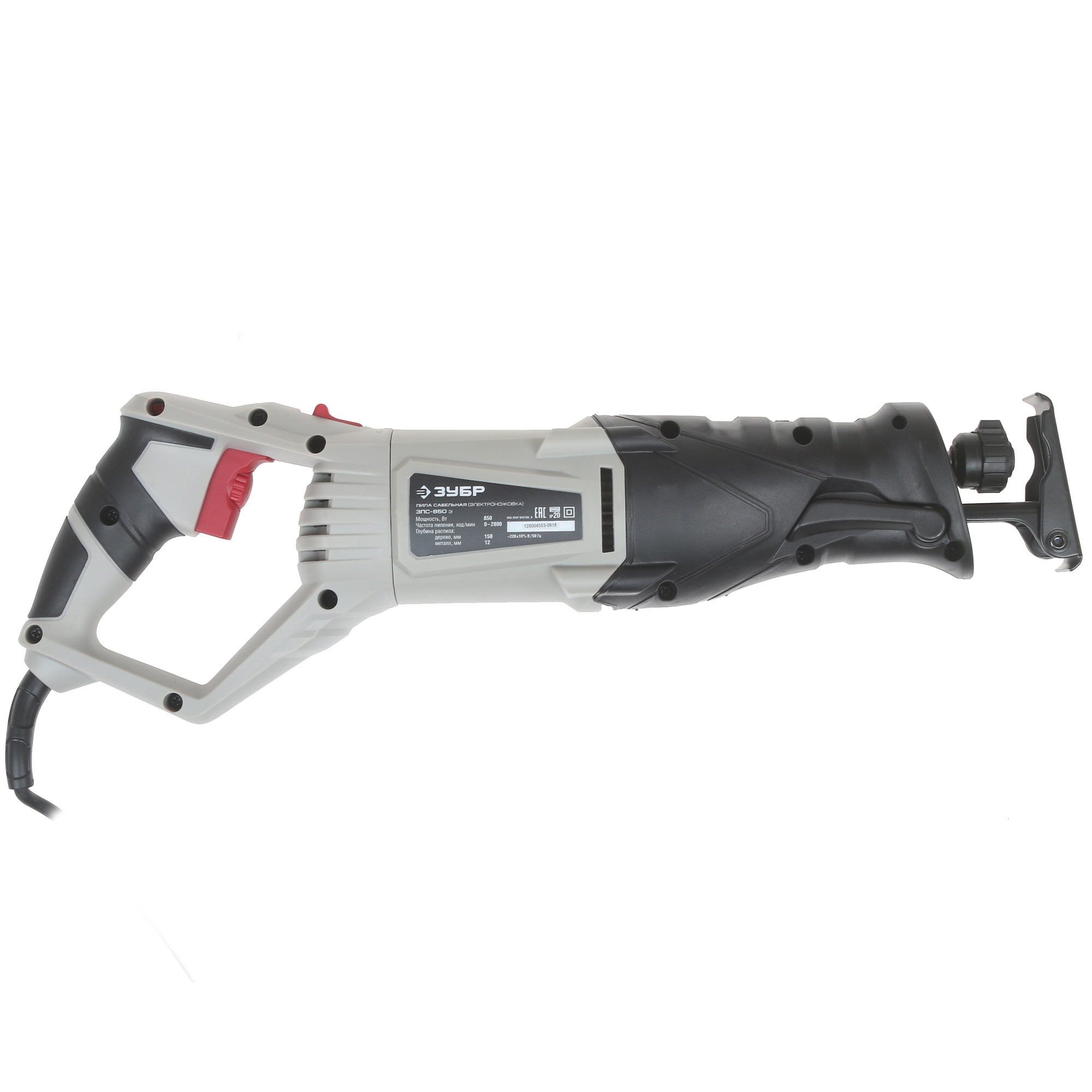 Сабельная пила Зубр ЗПС-850 Э 1264584 STDN-0011223 - Вид №1