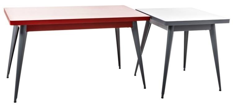 Tolix Квадратный металлический стол 55 sun-id-1390058 - Вид №4