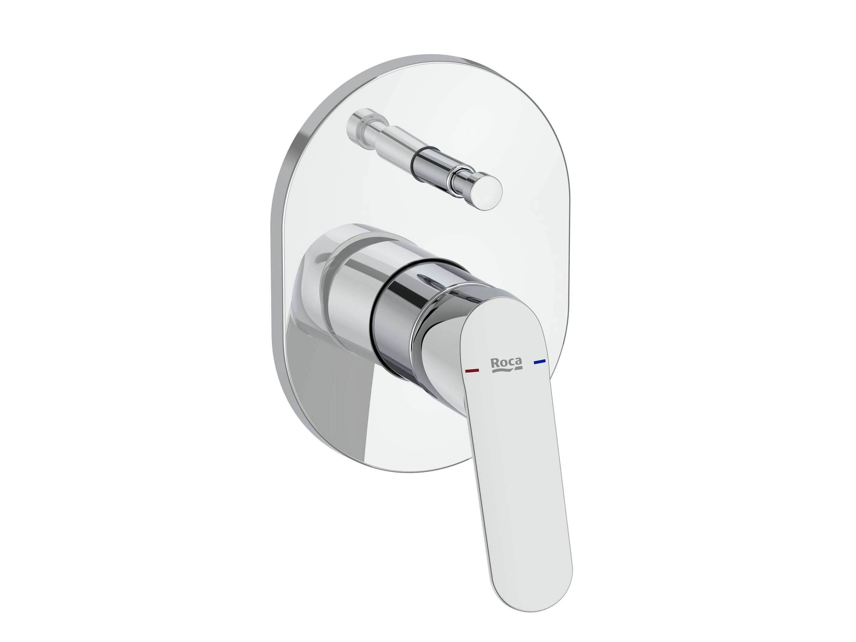 Встраиваемый смеситель для душа с переключателем Roca Alfa ARCH-00114811 - Вид №1