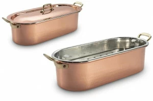 Officine Gullo Медная аквариумная чаша большой толщины с крышкой