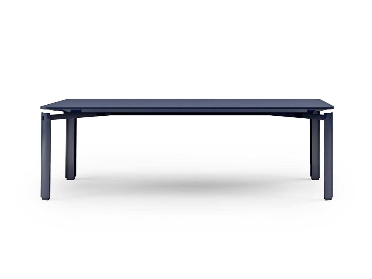 Прямоугольный металлический стол и деревянная столешница Turri ARCH-00147965 - Вид №8