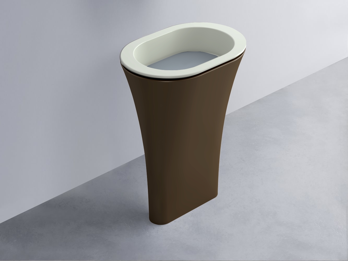 AMLA65-PM+AMPILO-BR+AMCOLO-CA Раковина Amedeo Ovale отдельностоящая cielo Enjoy + Amedeo Ceramica Cielo