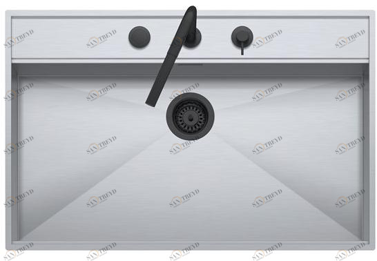 1lfx91n Встроенная раковина под столешницу овальная Barazza Flexi