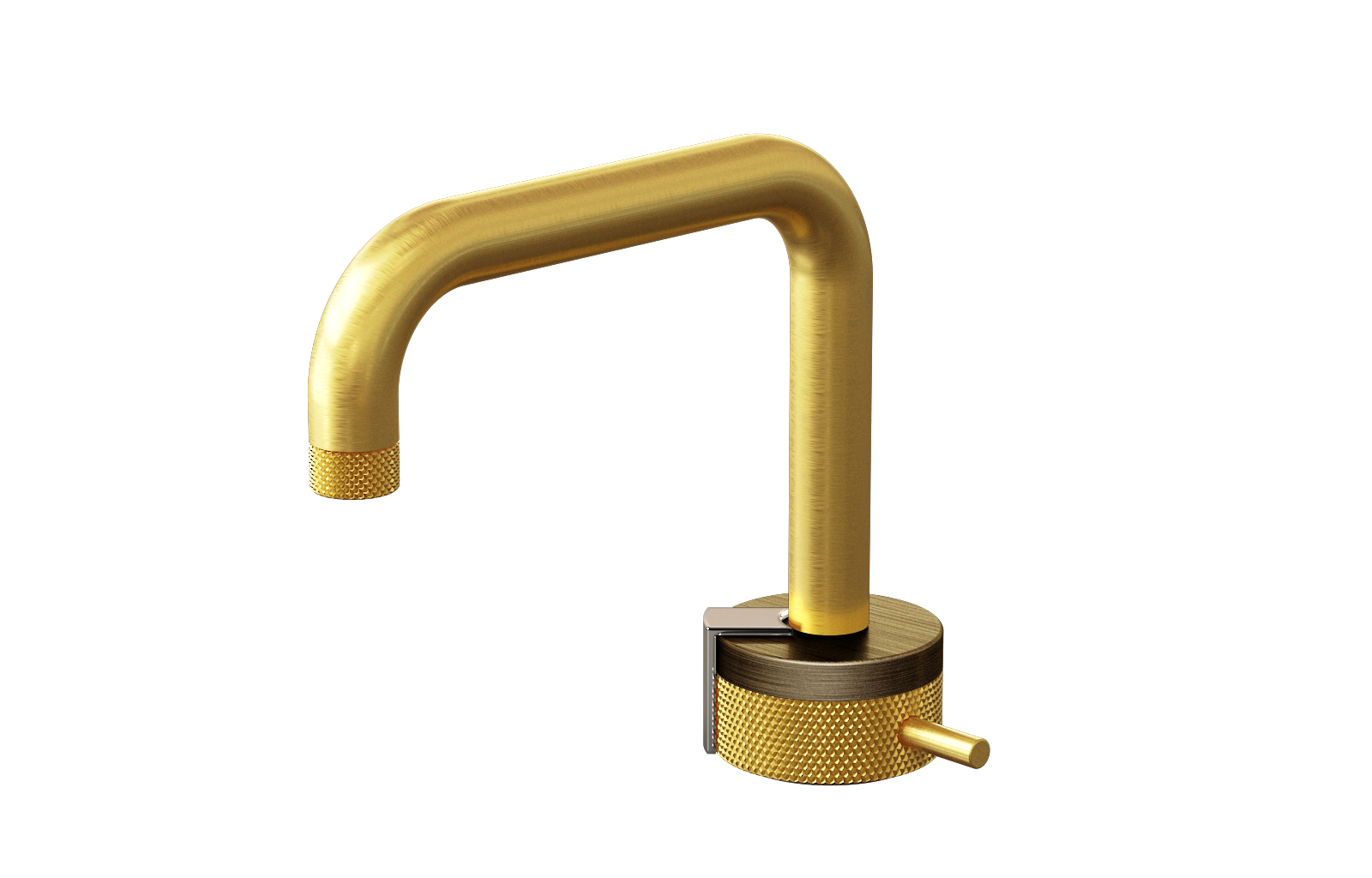 E-11500-R1VBB-L2PN-BAU Однорычажный прогрессивный смеситель для раковины - излив 15,3см GRAFF MOD+