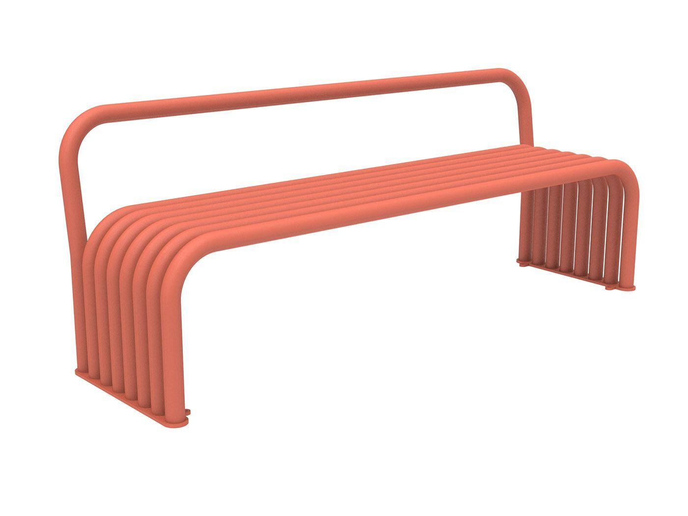 Скамья со спинкой Lazzari BENDER ARCH-00127140 - Вид №4