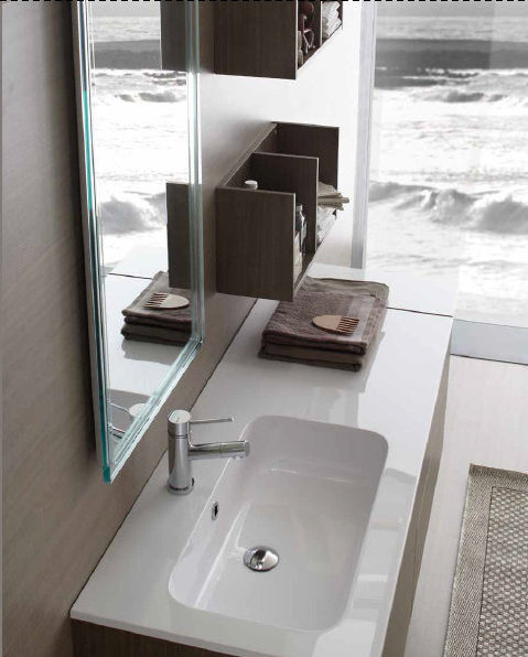 WI 14 WIND Комплект мебели для ванной комнаты 140 см ARDECO Ardeco S. R. L 42743 - Вид №2