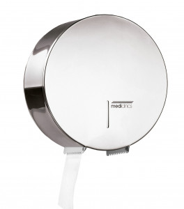 PR0783C Диспенсер для рулонов промышленной бумаги Ø230мм mediclinics