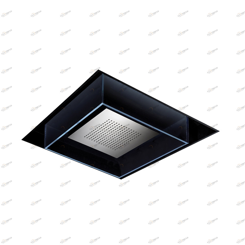 Скрытый верхний душ из нержавеющей стали AISI 316 AQUALITE NEWFORM Италия 688