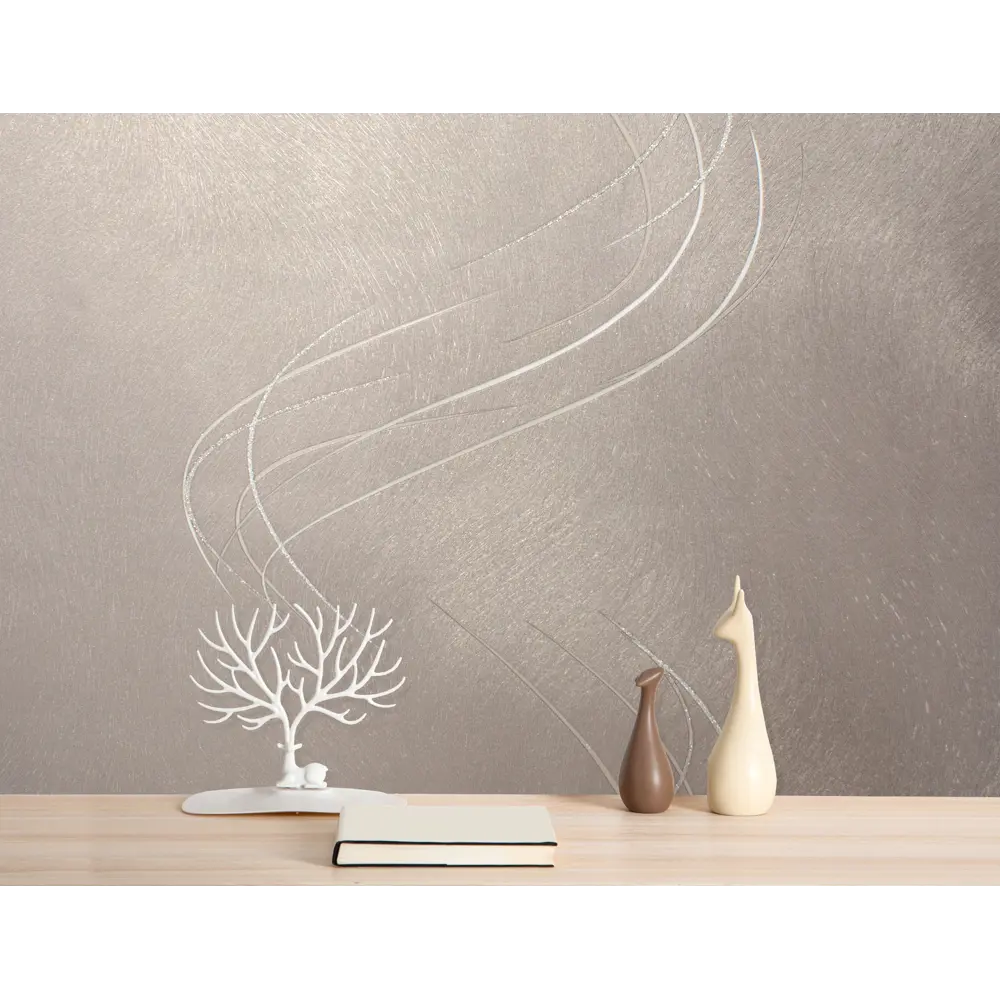 Victoria Stenova Trinity: флизелиновые обои с узором в коричневых тонах 89363953 STLM-0832061 - Вид №3