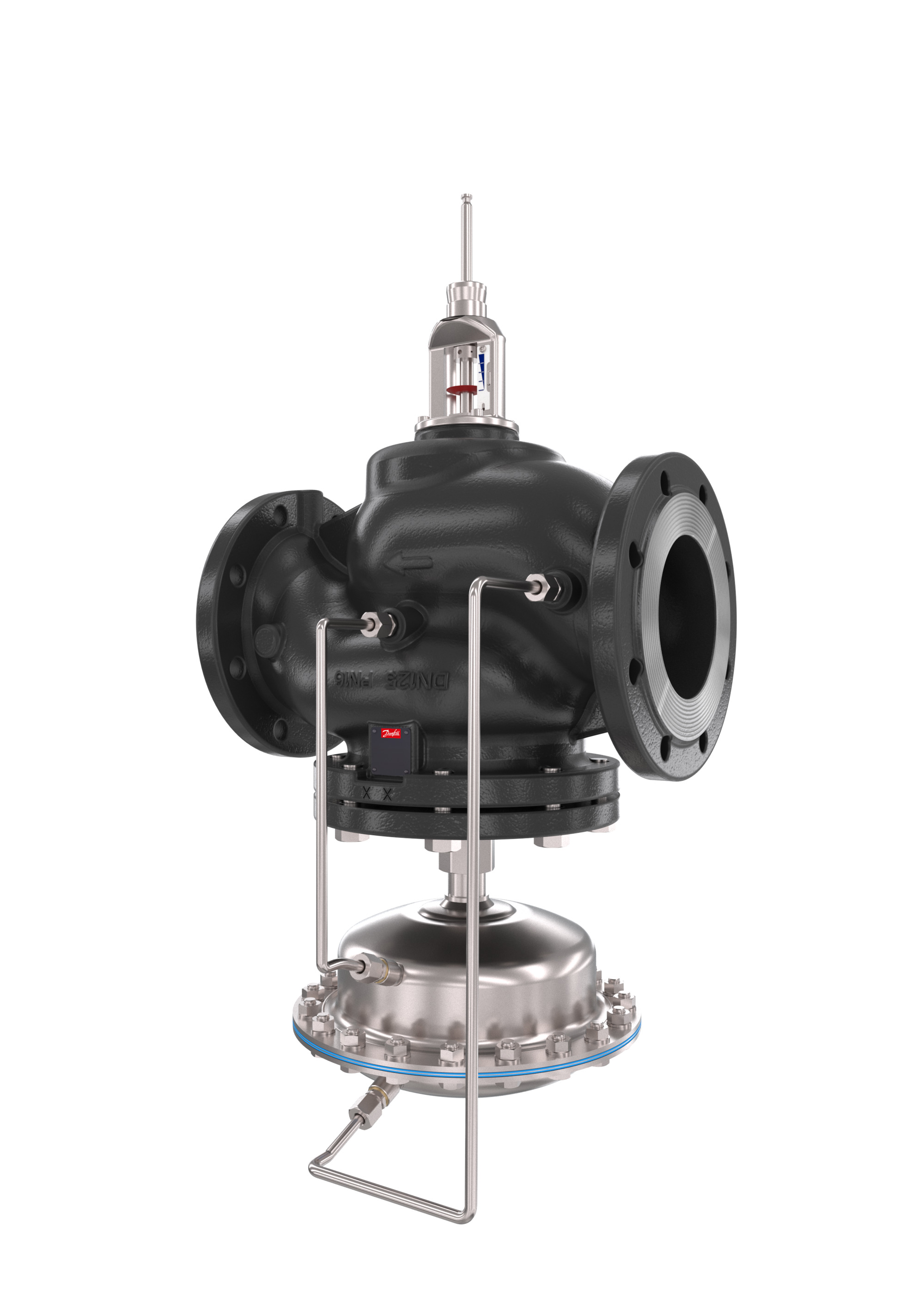 Danfoss Клапан регулирующий комбинированный AFQM2 фланцевый AFQM 2 PN16 150/380 /0,5 фл. 003G5509  - Вид №2