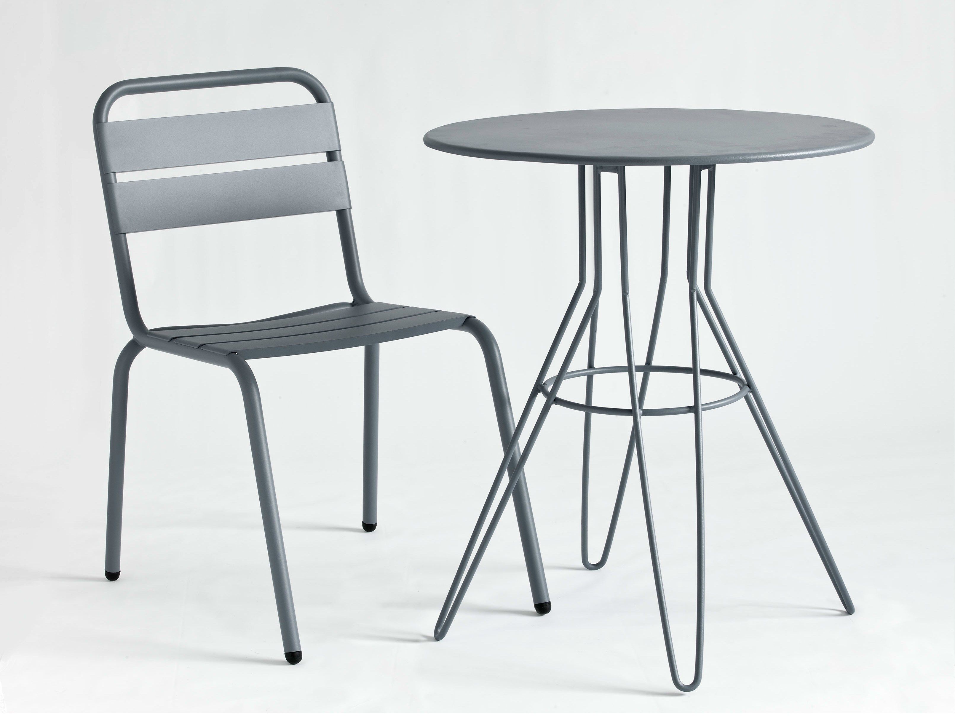 Алюминиевый штабелируемый садовый стул iSimar Barceloneta ARCH-00075152 - Вид №4