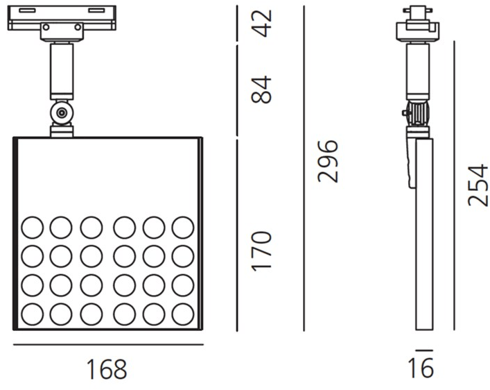 Artemide Светодиодные трековые светильники из экструдированного алюминия Pad sun-id-1473935 - Вид №3