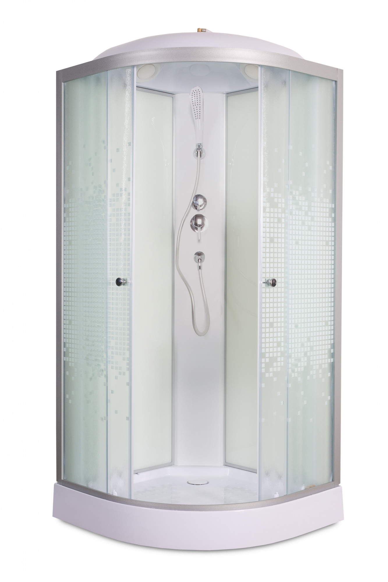 ЕМ2712 L N LED Душевая кабина DETO Серия ЕМ L 909 стандартная