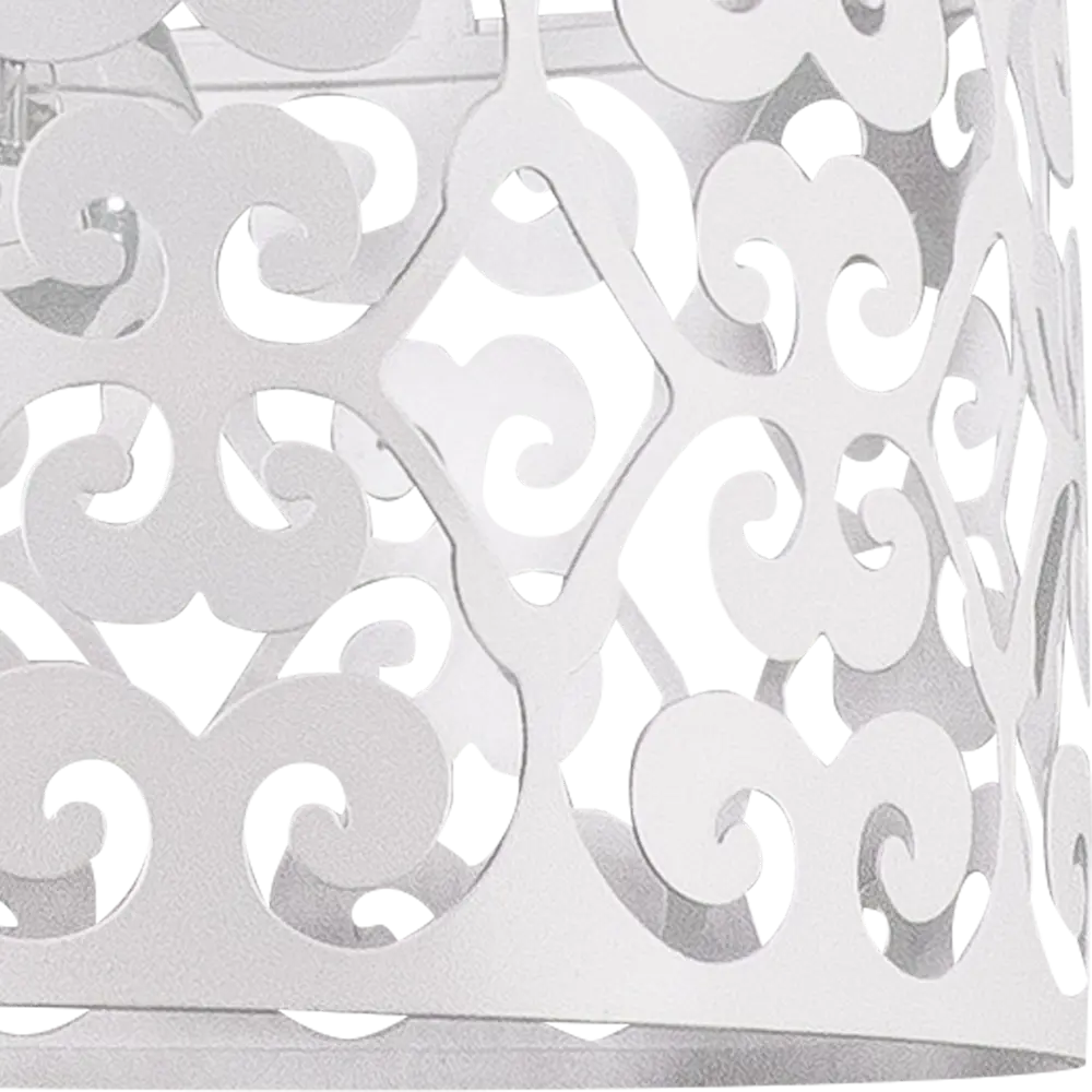 Светильник Charlotte 1xE27x60 Вт, 25 см, цвет белый Toplight STLM-2187737 - Вид №5