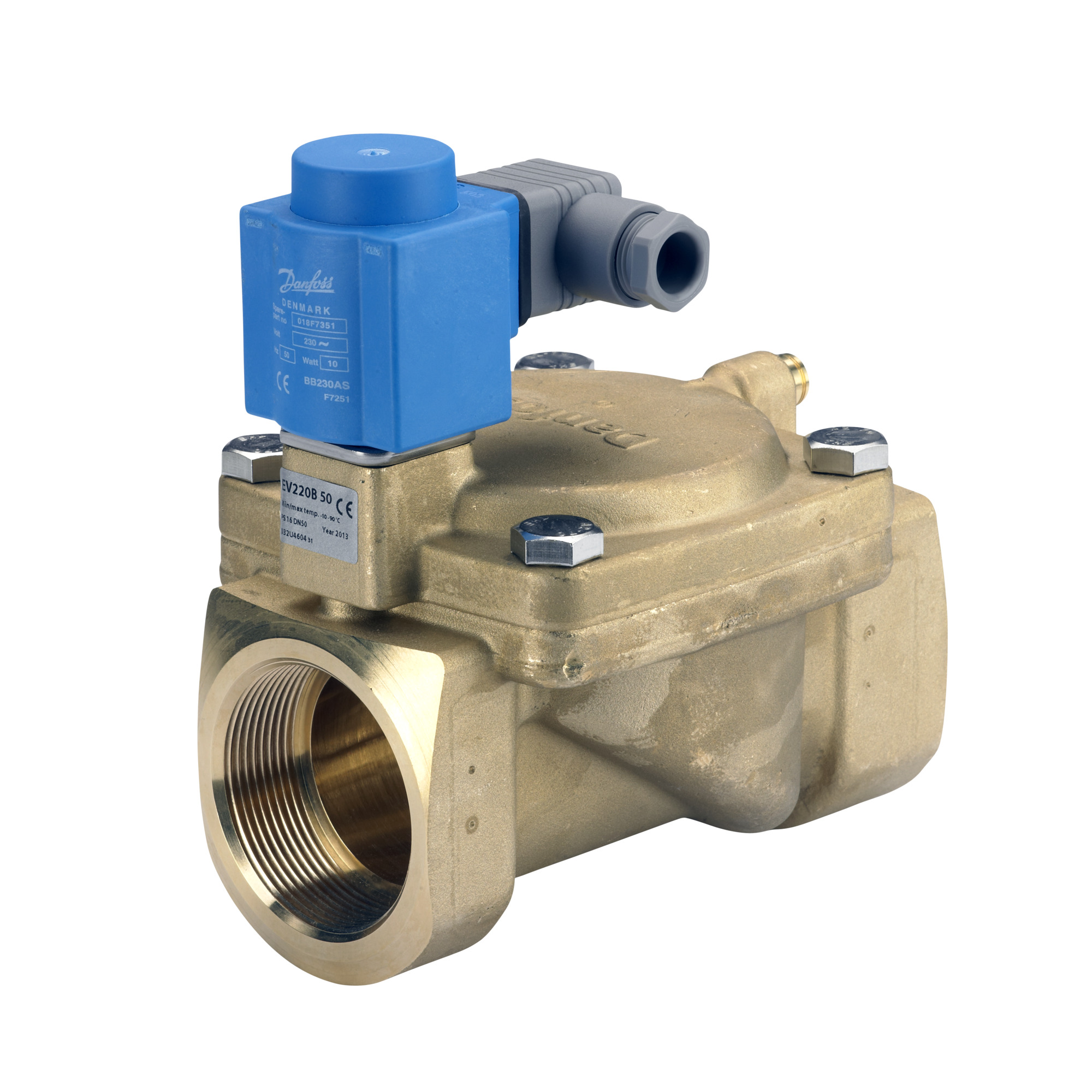 Danfoss EV220B — двухходовые электромагнитные клапаны для общей промышленности Клапан электромагнитный EV220B 032U8508  - Вид №50