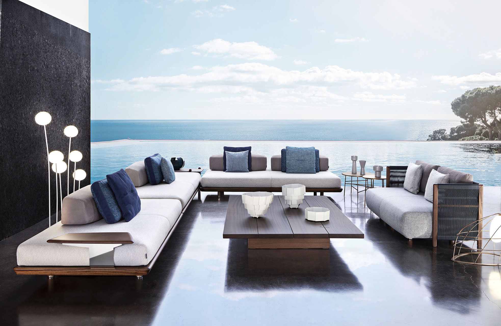 Ткань сад диван Exteta Caprera ARCH-00016629 - Вид №25